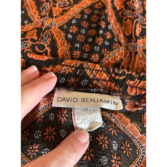 David Benjamin vintage American made union made midi skirt Size Large - Picture 6 of 7